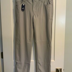Johnnie-O Boy’s Grey 5 pocket pants NWT